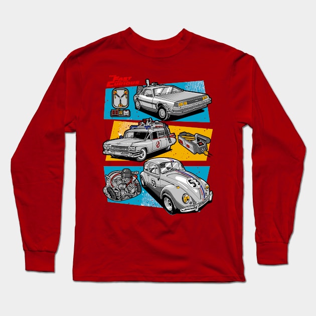 The Fast and curious 2 Long Sleeve T-Shirt by Roni Nucleart